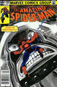 Cover to “The Amazing Spiderman” #230