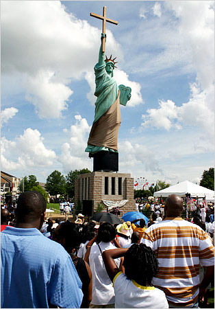 Christian Statue of Liberty