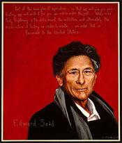 Portrait of Edward Said