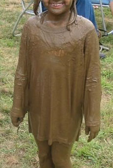 Headless muddy person. Get it? Headless muddy? Hah. I kill myself sometimes.