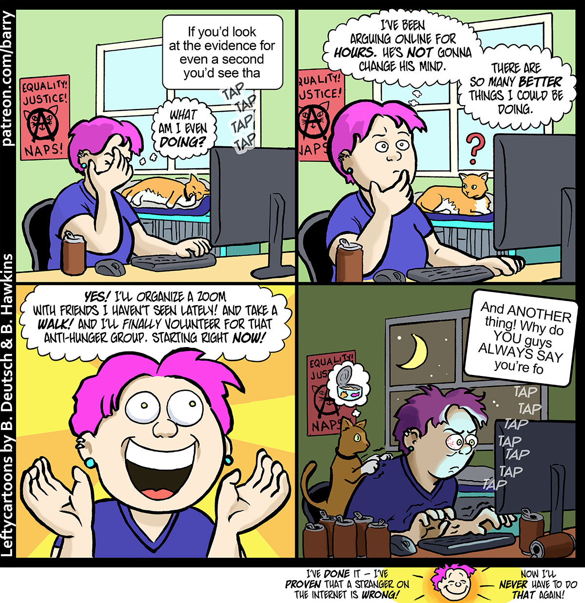 Cartoon: Arguing On The Internet | Alas, A Blog